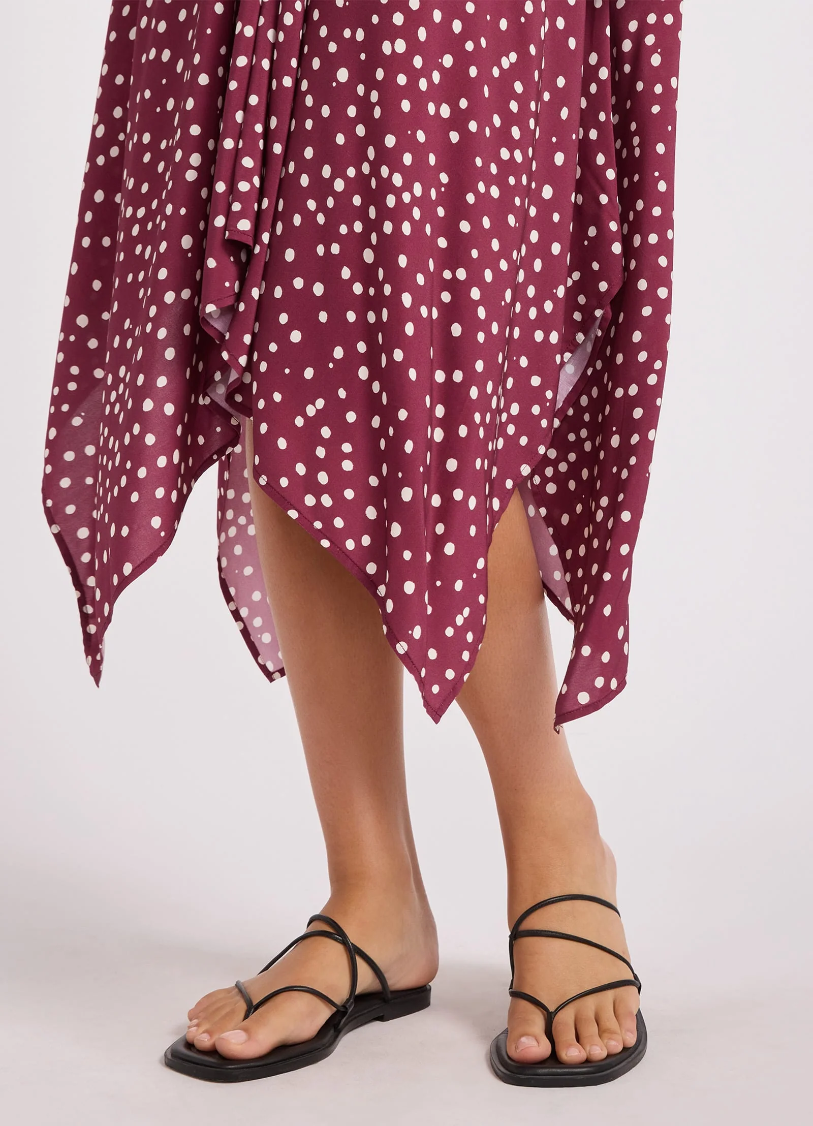 Dolce Dot Scarf Dress - Image 4