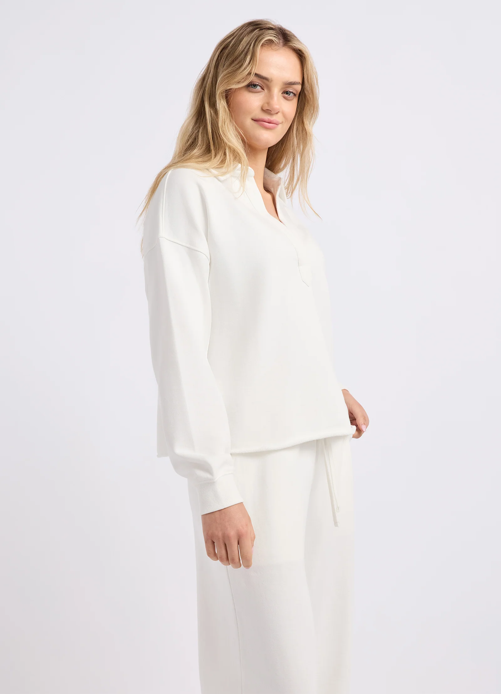 French Terry Polo Popover - Image 3