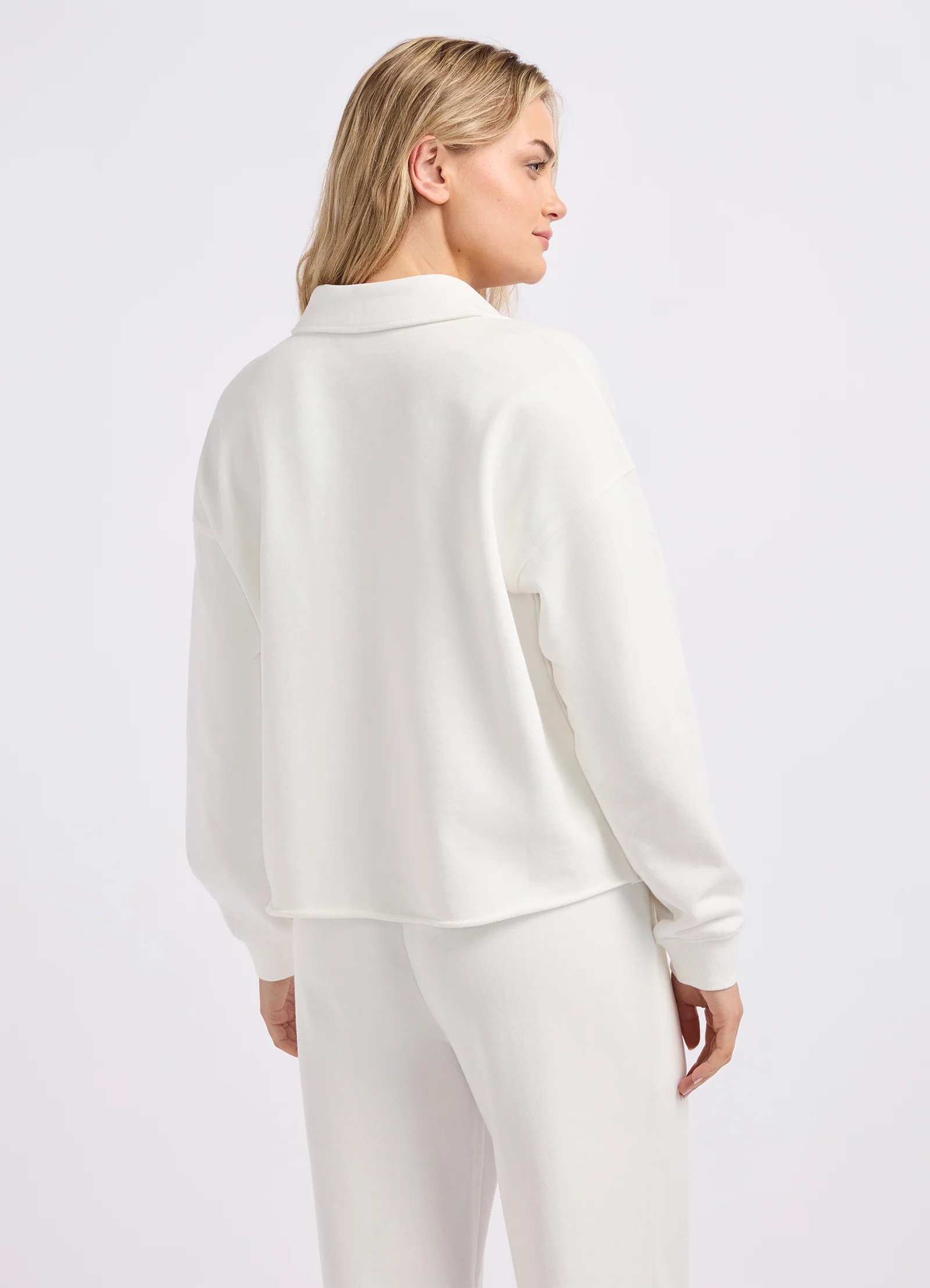 French Terry Polo Popover - Image 4