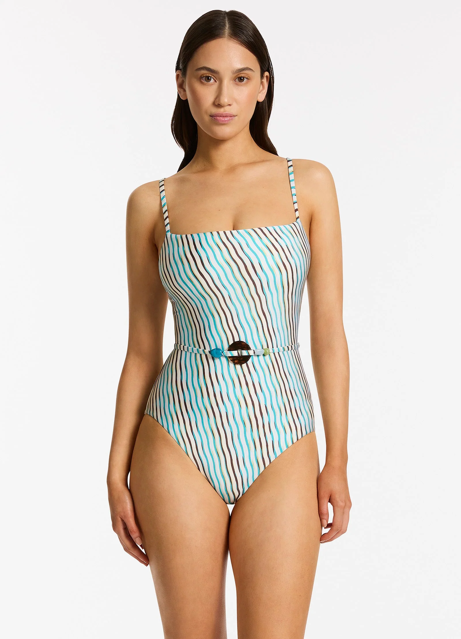 Lotus Minimal Tank One Piece - Teal - Image 4