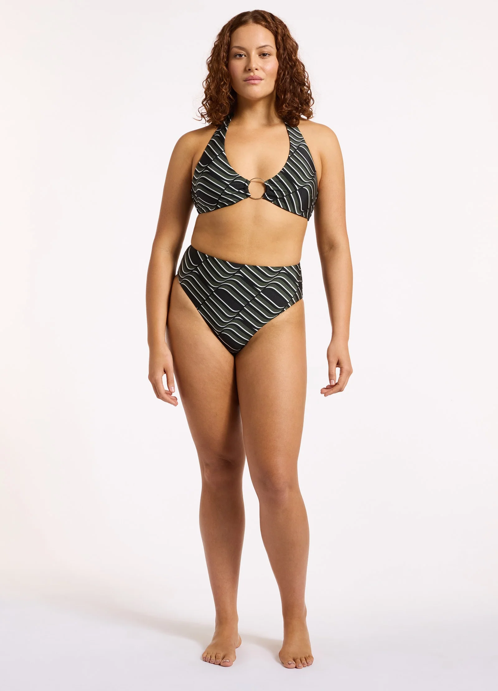 Mirage High Waist High Leg Bikini Bottom - Image 4