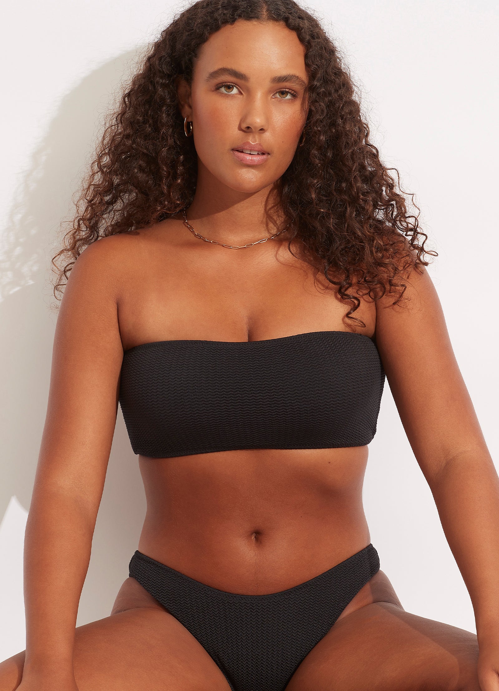 Sea Dive Tube Top - Black - Image 3