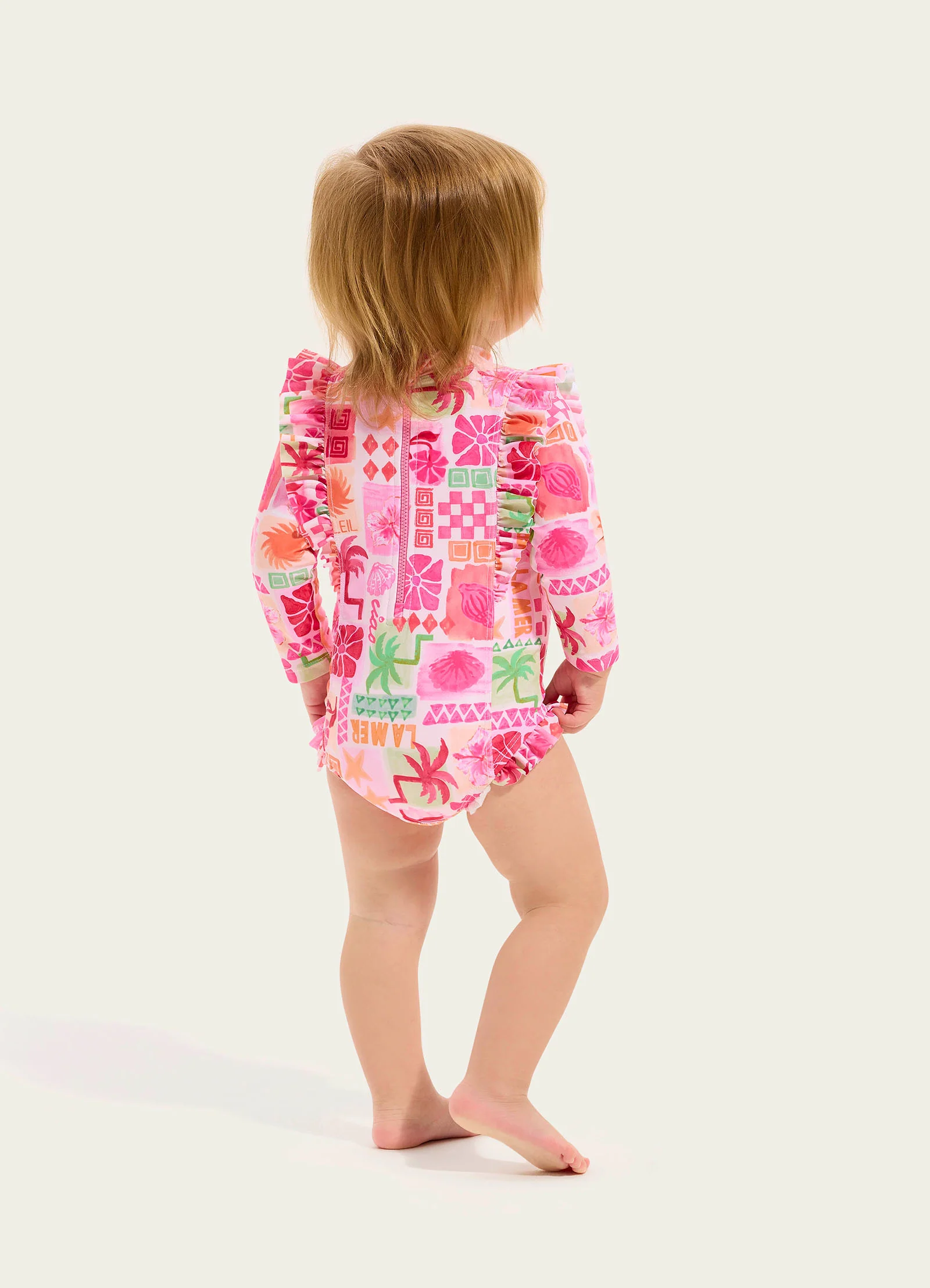 Summer Paradise Frill Sunsuit - Image 3