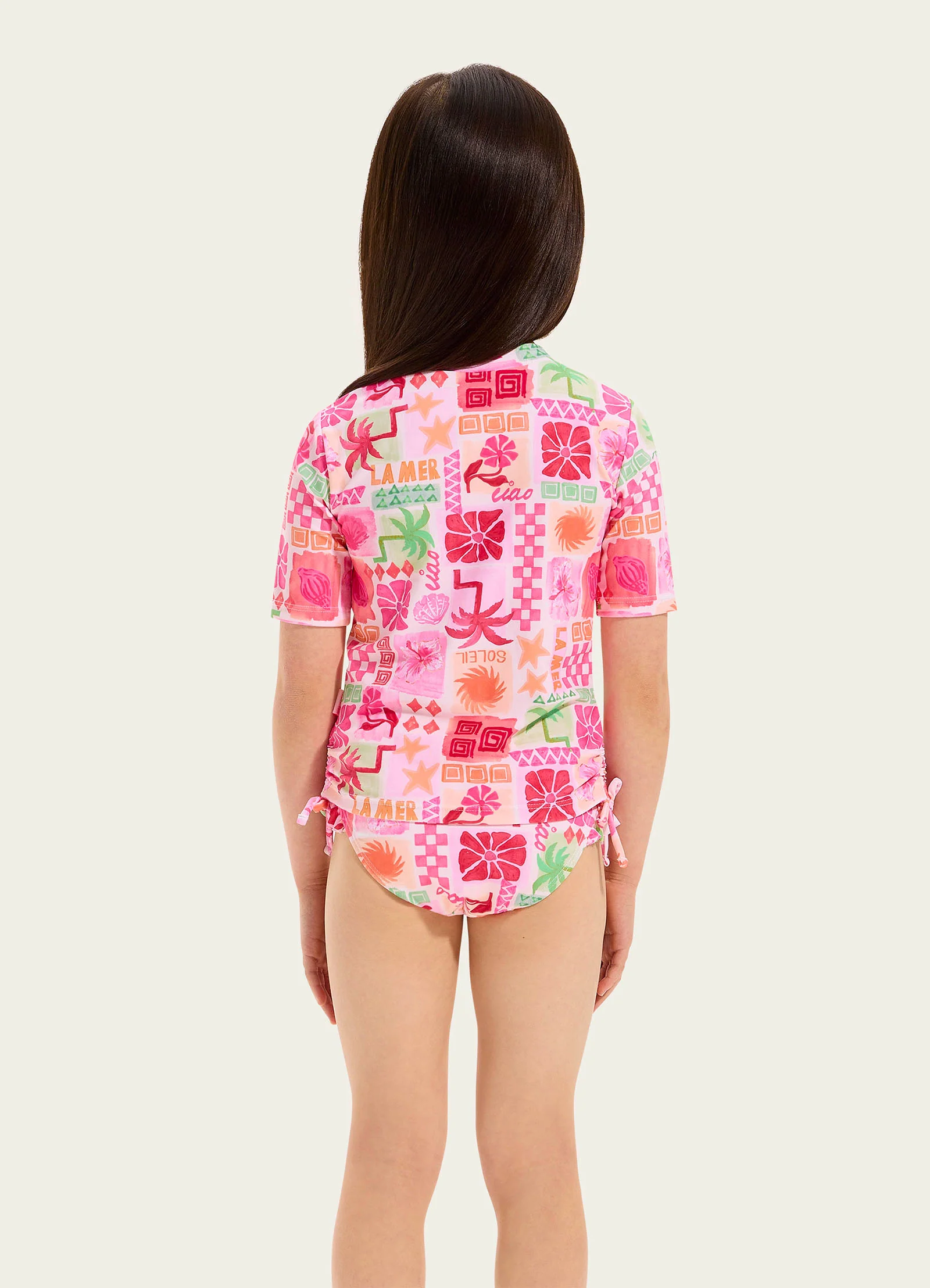 Summer Paradise Ruched Tie Rash Set - Image 4